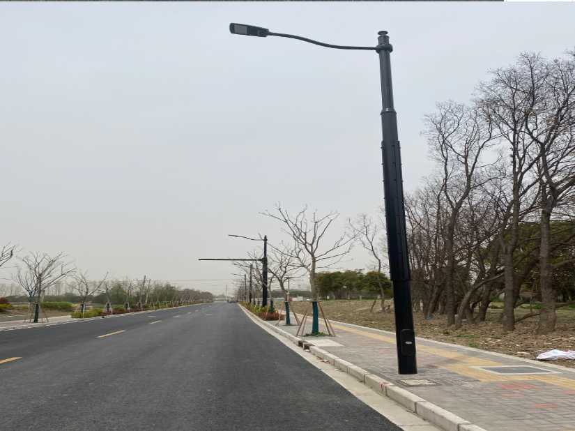 伊金霍洛旗上海综合杆 太阳能路灯工程